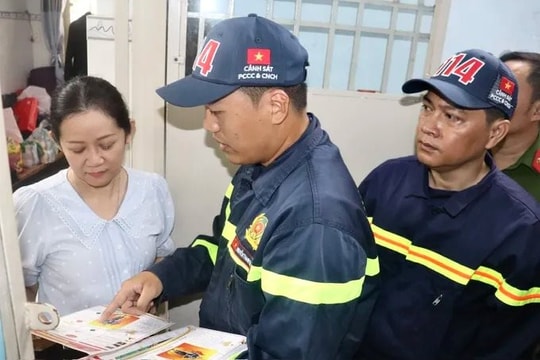 168 xã, phường và đặc khu của TP.HCM triển khai cao điểm tuyên truyền về PCCC