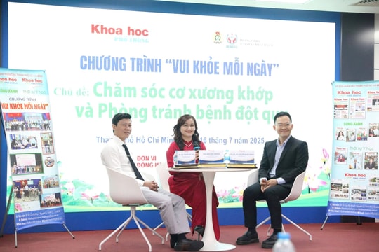 Chương trình 'Vui khỏe mỗi ngày' số tháng 7/2025 lên sóng HTV