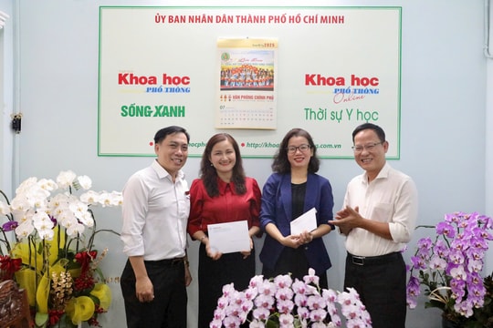 EVNHCMC cảm ơn Tạp chí Khoa học phổ thông với loạt bài viết về lưới điện thông minh