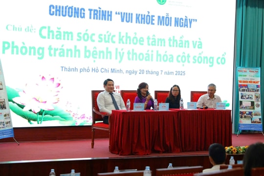 'Vui khỏe mỗi ngày' lần thứ 2 trong tháng 7/2025 lên sóng HTV