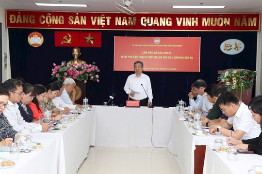 TP.HCM hỗ trợ Nghệ An và Đồng Tháp khắc phục hậu quả bão số 3 Wipha