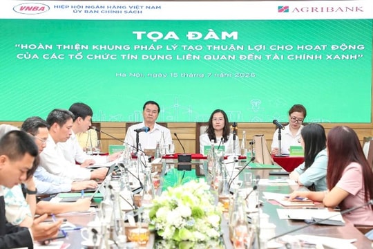 Hoàn thiện khung pháp lý tạo thuận lợi cho hoạt động của các tổ chức tín dụng liên quan đến Tài chính xanh