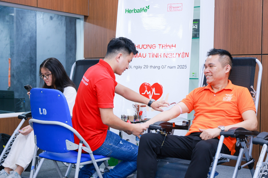 Herbalife Việt Nam tiếp nhận gần 300 đơn vị máu trong Ngày Hiến máu tình nguyện 2025