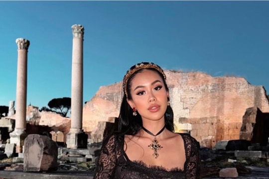 Tiên Nguyễn quyến rũ tại Rome trong chuỗi sự kiện của Dolce & Gabbana
