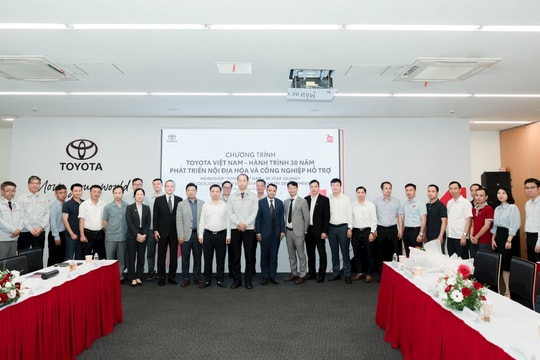 Toyota Việt Nam và hành trình 30 năm phát triển