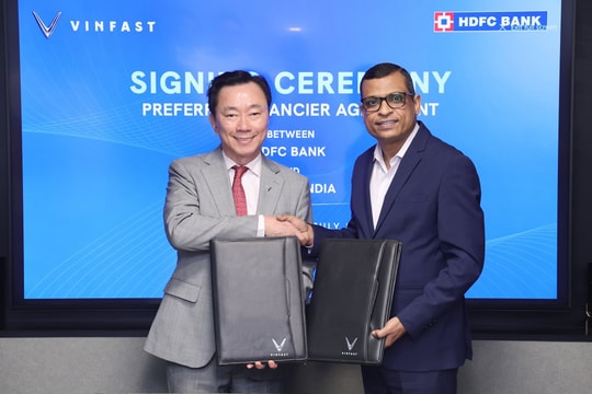 VinFast Ấn Độ hợp tác với HDFC Bank cung cấp giải pháp tài chính toàn diện cho xe điện