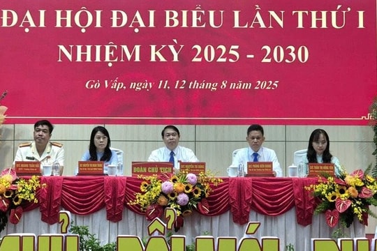 Đại hội Đại biểu Đảng bộ Phường Gò Vấp lần thứ I, nhiệm kỳ 2025-2030