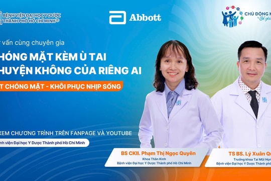 Chóng mặt kèm ù tai – Dấu hiệu không thể chủ quan
