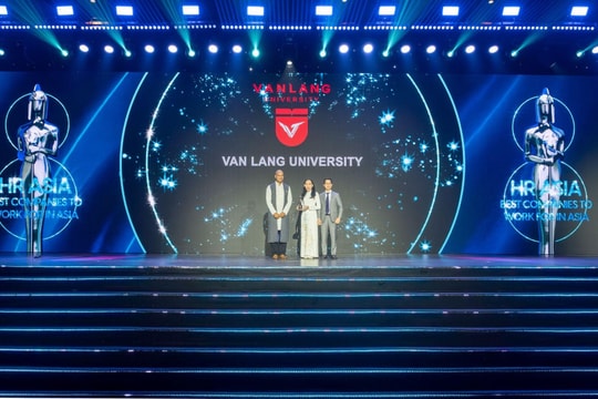 Đại học Văn Lang được vinh danh “Môi trường làm việc tốt nhất châu Á 2025”