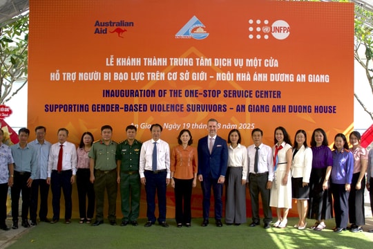 An Giang khai trương Ngôi nhà Ánh Dương hỗ trợ người bị bạo lực trên cơ sở giới