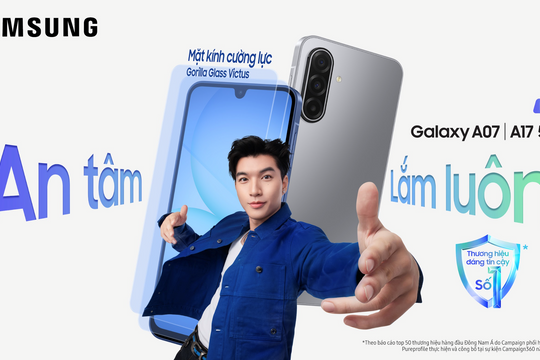 Trải nghiệm AI và bảo mật trên Galaxy A17 và Galaxy A07