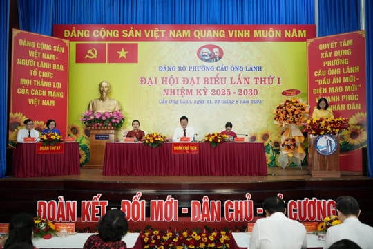 Đảng bộ phường Cầu Ông Lãnh xác định các đột phá lớn trong nhiệm kỳ mới