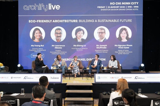 Archify Live HCMC 2025: Nhấn mạnh tính bền vững trong kiến trúc và xây dựng hiện đại