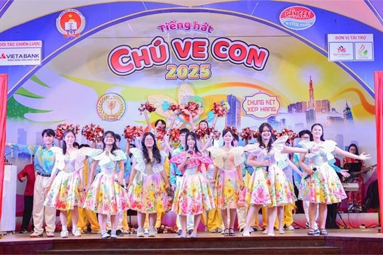 TP.HCM: Trường THPT Marie Curie giành giải Nhất Bảng A Hội thi Tiếng hát “Chú ve con” 2025