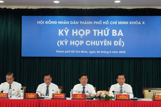 Khai mạc Kỳ họp thứ 3 (Kỳ họp chuyên đề), HĐND TP.HCM khóa X