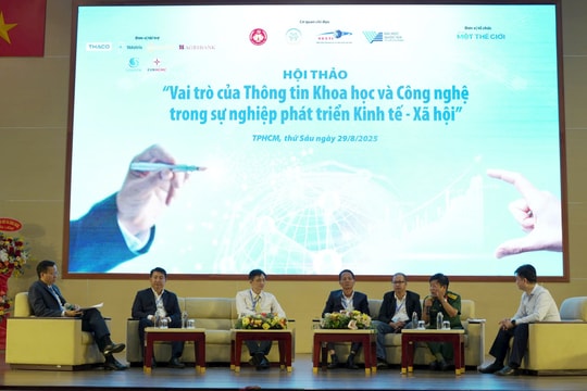 Thông tin khoa học và công nghệ được coi là 'huyết mạch' của quá trình phát triển kinh tế số