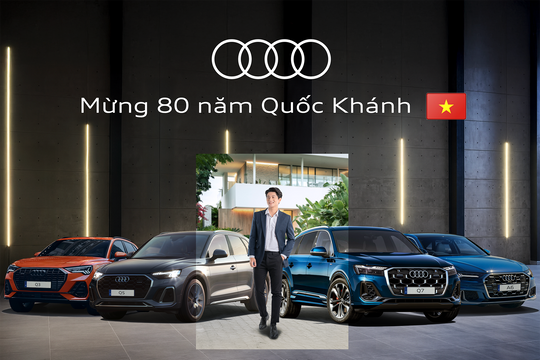 Audi Q6 e-tron và A5 Sedan chính thức lăn bánh tại Việt Nam cùng ưu đãi đặc biệt nhân dịp Quốc khánh 2/9