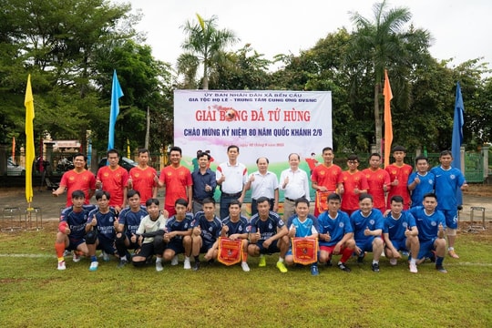 Bệnh viện Răng Hàm Mặt TP.HCM vô địch giải bóng đá Tứ hùng chào mừng 80 năm Cách mạng tháng Tám và Quốc khánh 2/9
