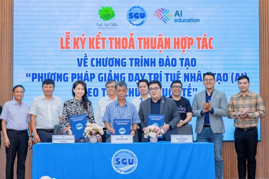 Giáo viên ở TP.HCM được đào tạo về trí tuệ nhân tạo