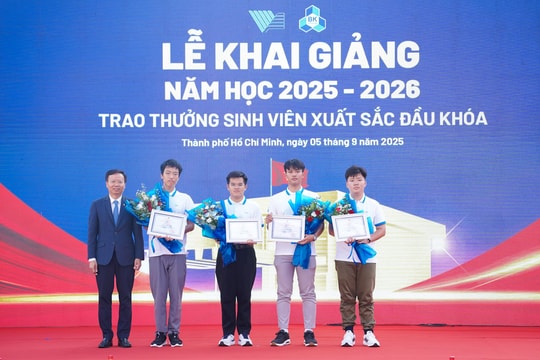 Trường ĐH Bách khoa TP.HCM khai giảng năm học 2025-2026, chào đón gần 6.000 tân sinh viên