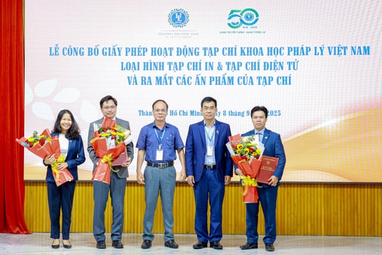 Trường Đại học Luật TP.HCM ra mắt Tạp chí Khoa học Pháp lý Việt Nam