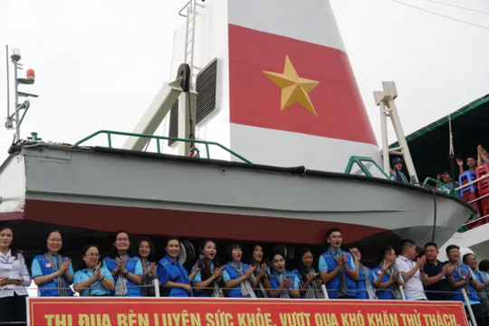 Đoàn công tác TP.HCM lên đường thăm các đảo Tây Nam