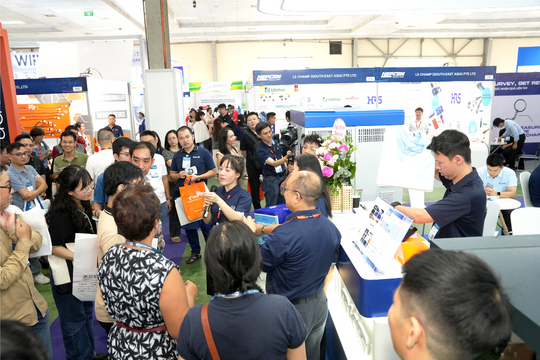 NEPCON Vietnam 2025 chính thức khai mạc: 17 năm kiến tạo điểm hẹn công nghệ điện tử toàn cầu
