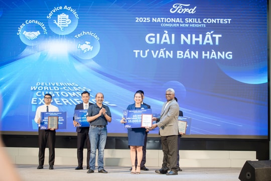 Ford Việt Nam tổ chức hội thi tay nghề toàn quốc 2025, nâng cao chất lượng dịch vụ khách hàng
