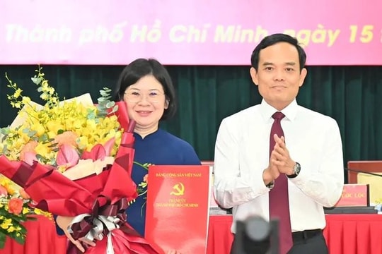 Bà Văn Thị Bạch Tuyết giữ chức Phó Bí thư Thành ủy TP.HCM