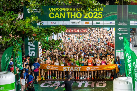 Herbalife Việt Nam đồng hành cùng giải chạy VnExpress Marathon Cần Thơ 2025
