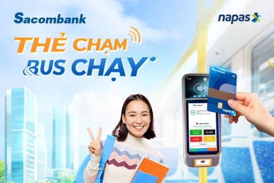 Giao thông công cộng TP. Hồ Chí Minh hiện đại hóa với thanh toán thẻ NAPAS không tiếp xúc