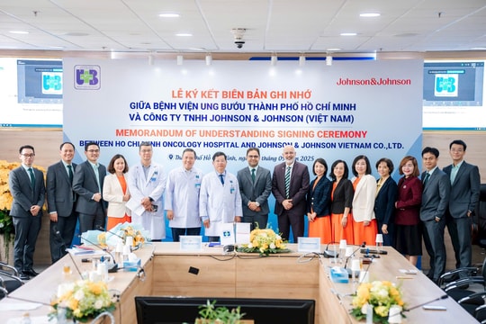 Bệnh viện Ung bướu TP.HCM và Johnson & Johnson ký ghi nhớ hợp tác, tiếp cận các phương pháp điều trị ung thư tiên tiến
