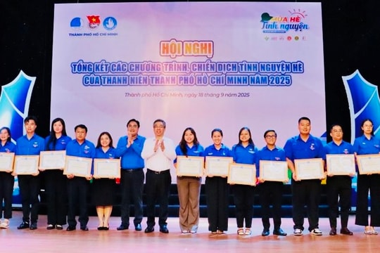 Chiến dịch mùa hè tình nguyện của Thành đoàn TP. HCM hoạt động trải rộng 20 tỉnh, thành