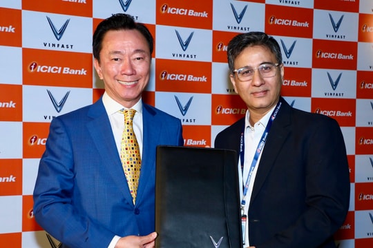 VinFast Ấn Độ hợp tác cùng ICICI Bank triển khai giải pháp tài chính toàn diện cho xe điện