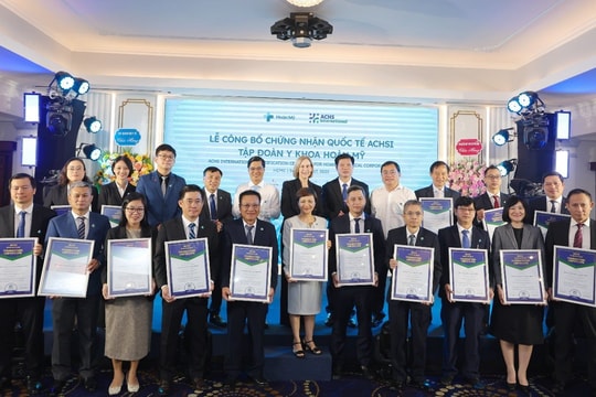 Tập đoàn y khoa Hoàn Mỹ đạt chứng nhận quốc tế ACHSI trên toàn hệ thống