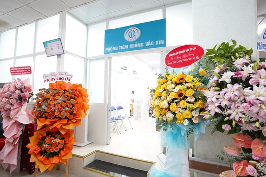Phòng tiêm chủng Bệnh viện Chợ Rẫy mang lại thuận tiện cho bệnh nhân nội trú