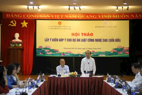 Luật Công nghệ cao (sửa đổi): Kỳ vọng tạo động lực làm chủ công nghệ lõi