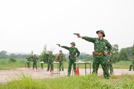 BĐBP TP.HCM tổ chức kiểm tra bắn đạn thật năm 2025