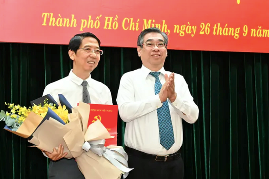Bổ nhiệm ông Nguyễn Thành Lợi làm Giám đốc, Tổng Biên tập NXB Tổng hợp TP.HCM