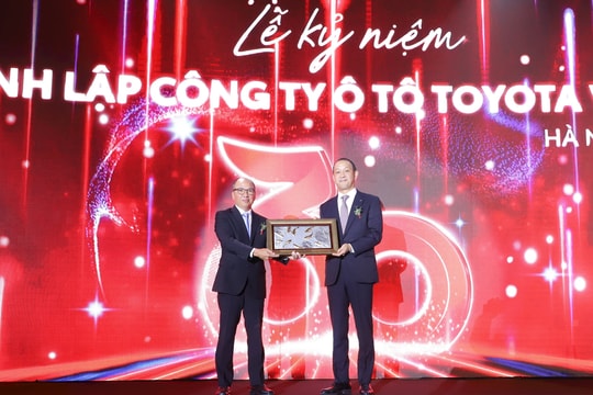 Toyota kỷ niệm hành trình 30 năm phát triển bền vững cùng Việt Nam