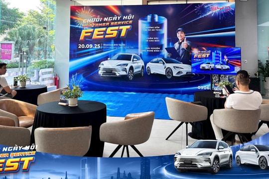 BYD Việt Nam triển khai Chuỗi Ngày hội Customer Service Fest trên toàn quốc