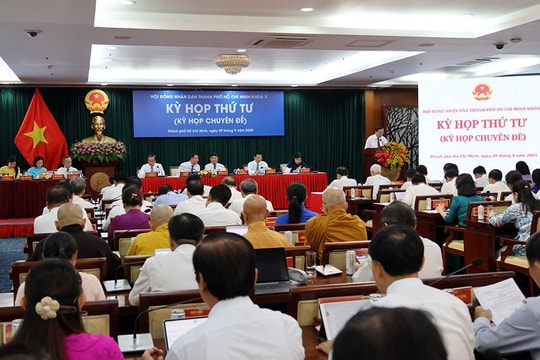 HĐND TP.HCM khóa X khai mạc Kỳ họp lần thứ 4
