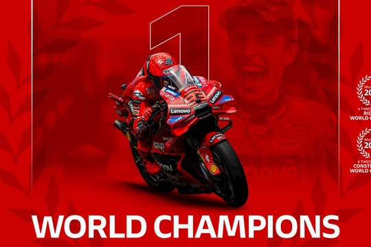 Marc Márquez và Ducati vô địch Thế giới MotoGP 2025