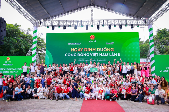 Herbalife Việt Nam đồng hành cùng Ngày Dinh dưỡng cộng đồng Việt Nam lần 5 để khuyến khích lối sống lành mạnh