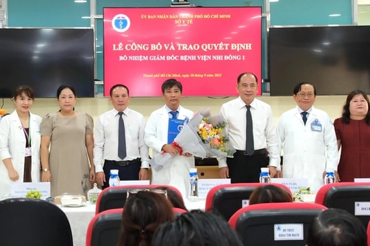Ông Ngô Ngọc Quang Minh làm Giám đốc Bệnh viện Nhi đồng 1 TP.HCM