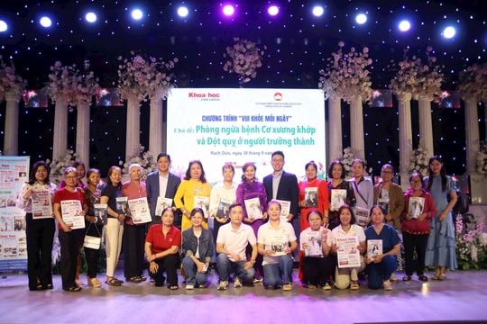 Phòng tránh bệnh cơ xương khớp và đột quỵ để vui khỏe mỗi ngày