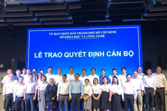 Sở Khoa học và Công nghệ TP.HCM kiện toàn bộ máy