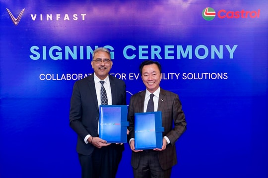 VinFast ký MoU với Castrol India, củng cố mạng lưới hậu mãi xe điện tại Ấn Độ