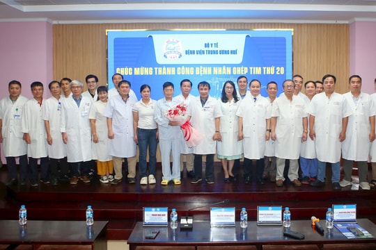 Người đàn ông suy tim giai đoạn cuối thoát "cửa tử" nhờ ghép tim xuyên Việt