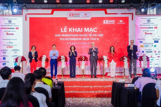 Giải Marathon Quốc tế Hà Nội Techcombank mùa thứ 4: Biểu trưng thể thao của Thủ đô, kết nối cộng đồng và tôn vinh di sản
